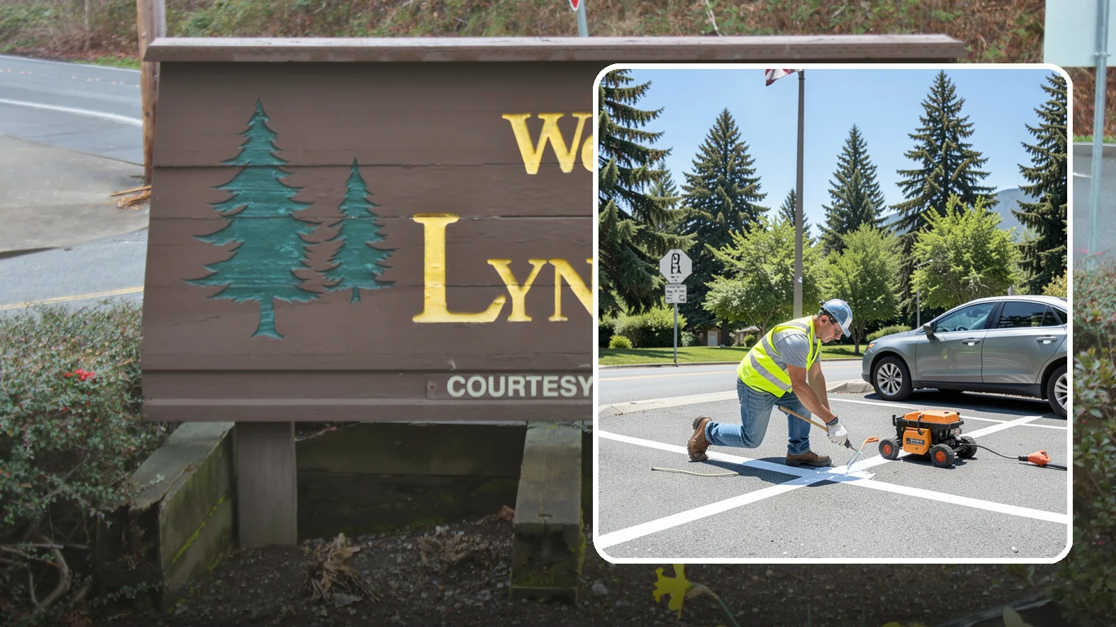 ADA Stall Striping in Lynnwood, Snohomish County, WA - ADA stall striping brings accessible parking into compliance with layout, signage, and markings.