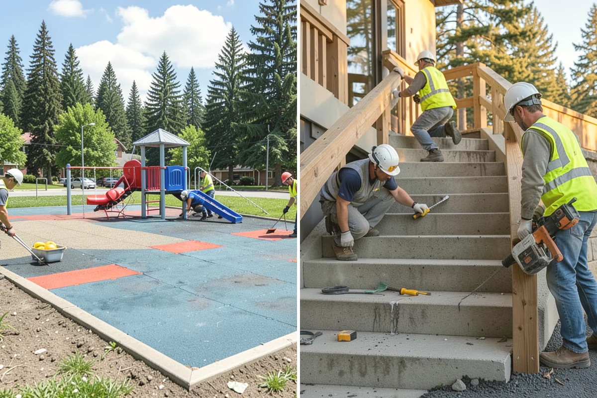 ADA Stall Striping in Mukilteo, Snohomish County, WA - Audit existing accessible stalls against current code