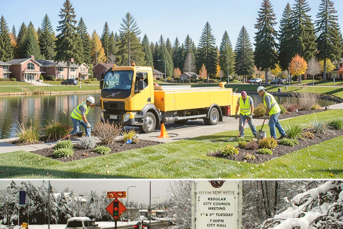 ADA Stall Striping in Newcastle, King County, WA - Accessible striping pairs with dry-season lot work, though compliance-driven corrections are scheduled as soon as deficiencies...