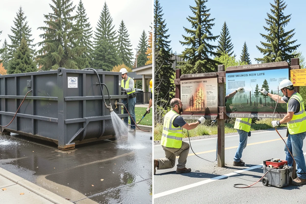 ADA Stall Striping in Oak Harbor, Island County, WA - Audit existing accessible stalls against current code