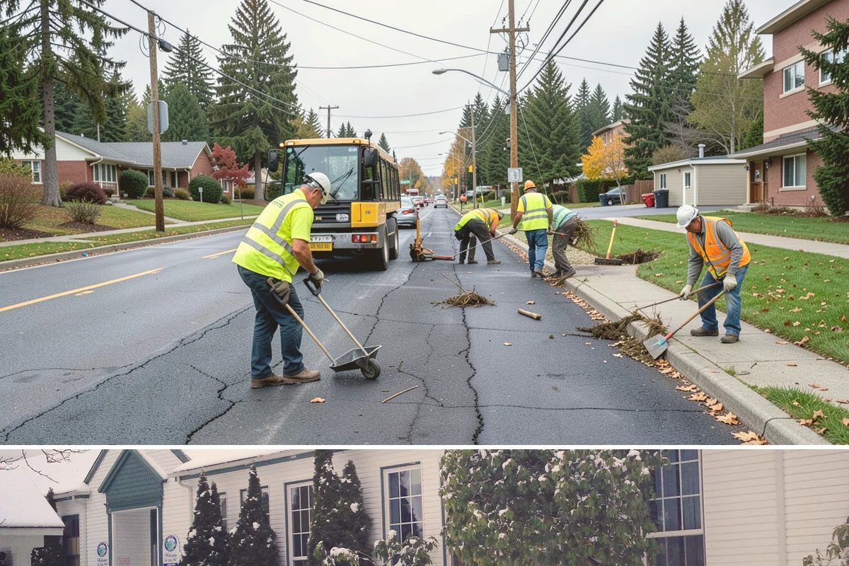 ADA Stall Striping in Pacific, King County, WA - Accessible striping pairs with dry-season lot work, though compliance-driven corrections are scheduled as soon as deficiencies...
