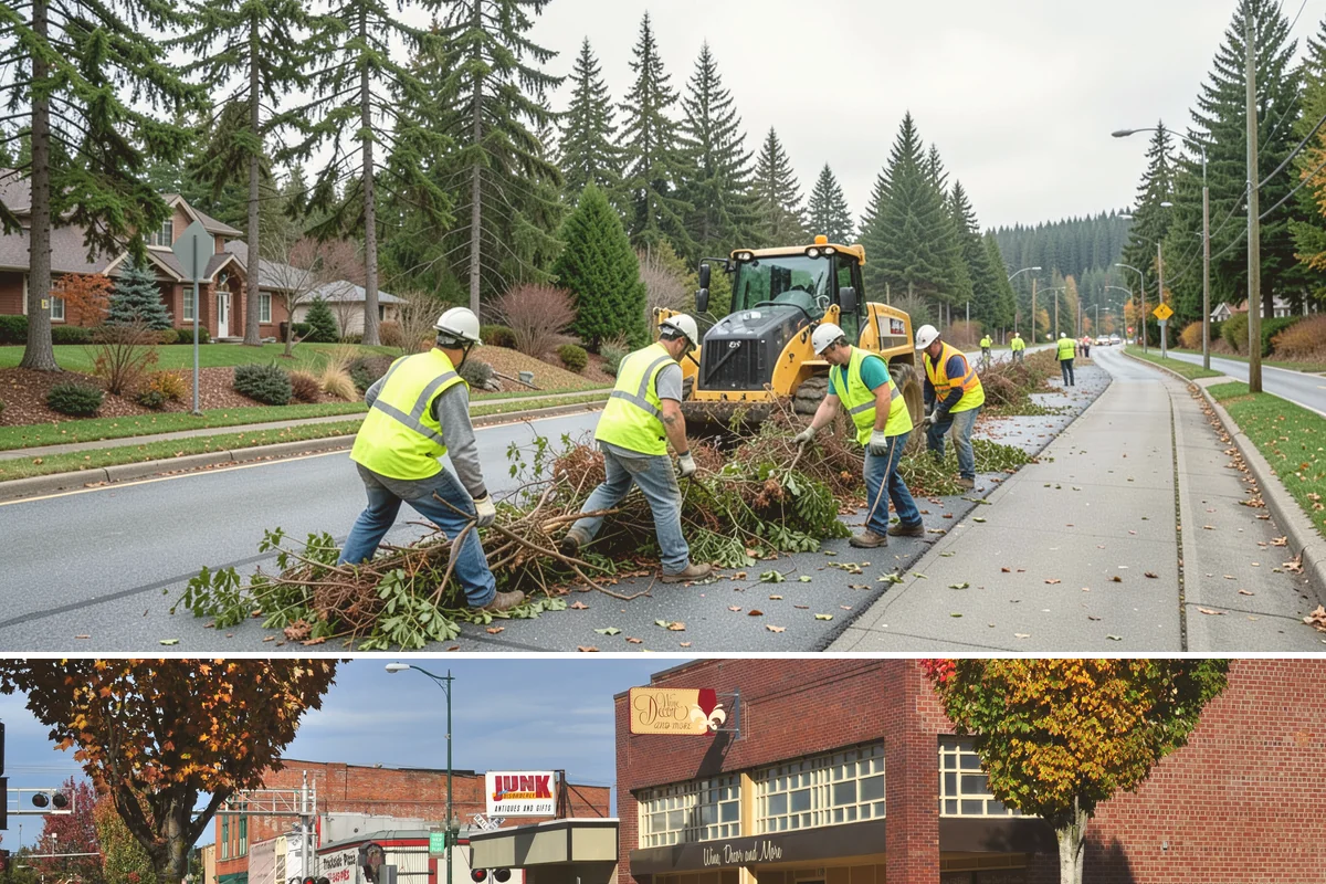 ADA Stall Striping in Puyallup, Pierce County, WA - Accessible striping pairs with dry-season lot work, though compliance-driven corrections are scheduled as soon as deficiencies...
