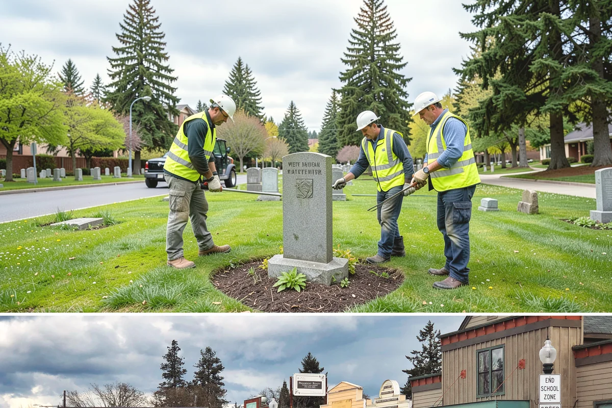 ADA Stall Striping in Roy, Pierce County, WA - Accessible striping pairs with dry-season lot work, though compliance-driven corrections are scheduled as soon as deficiencies...