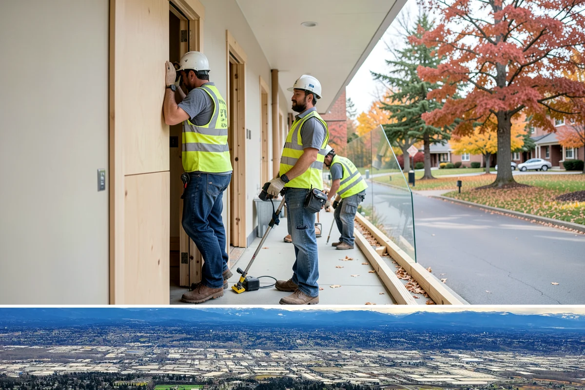ADA Stall Striping in SeaTac, King County, WA - Accessible striping pairs with dry-season lot work, though compliance-driven corrections are scheduled as soon as deficiencies...