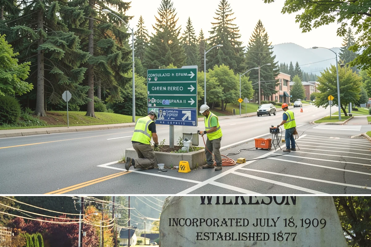 ADA Stall Striping in Wilkeson, Pierce County, WA - Accessible striping pairs with dry-season lot work, though compliance-driven corrections are scheduled as soon as deficiencies...