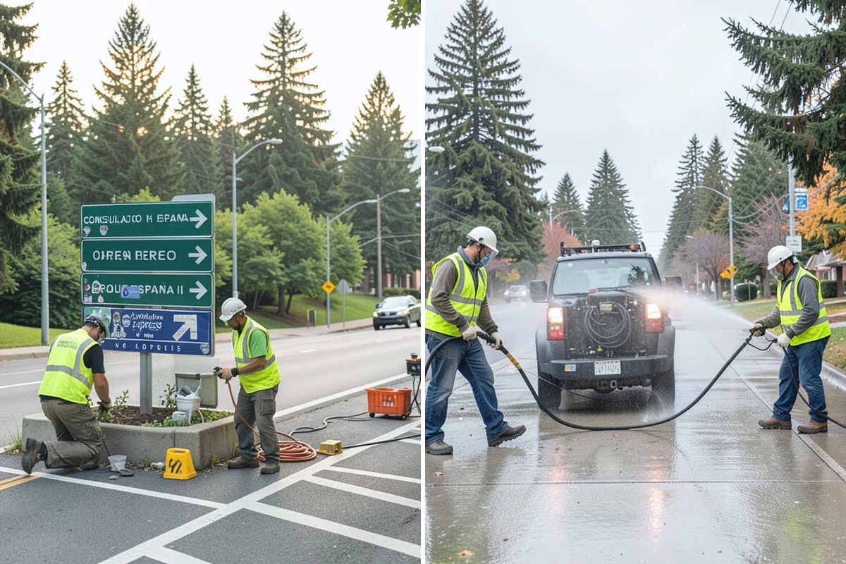 Aerial Lift Services in Beaux Arts Village, King County, WA - Assess the work height and access