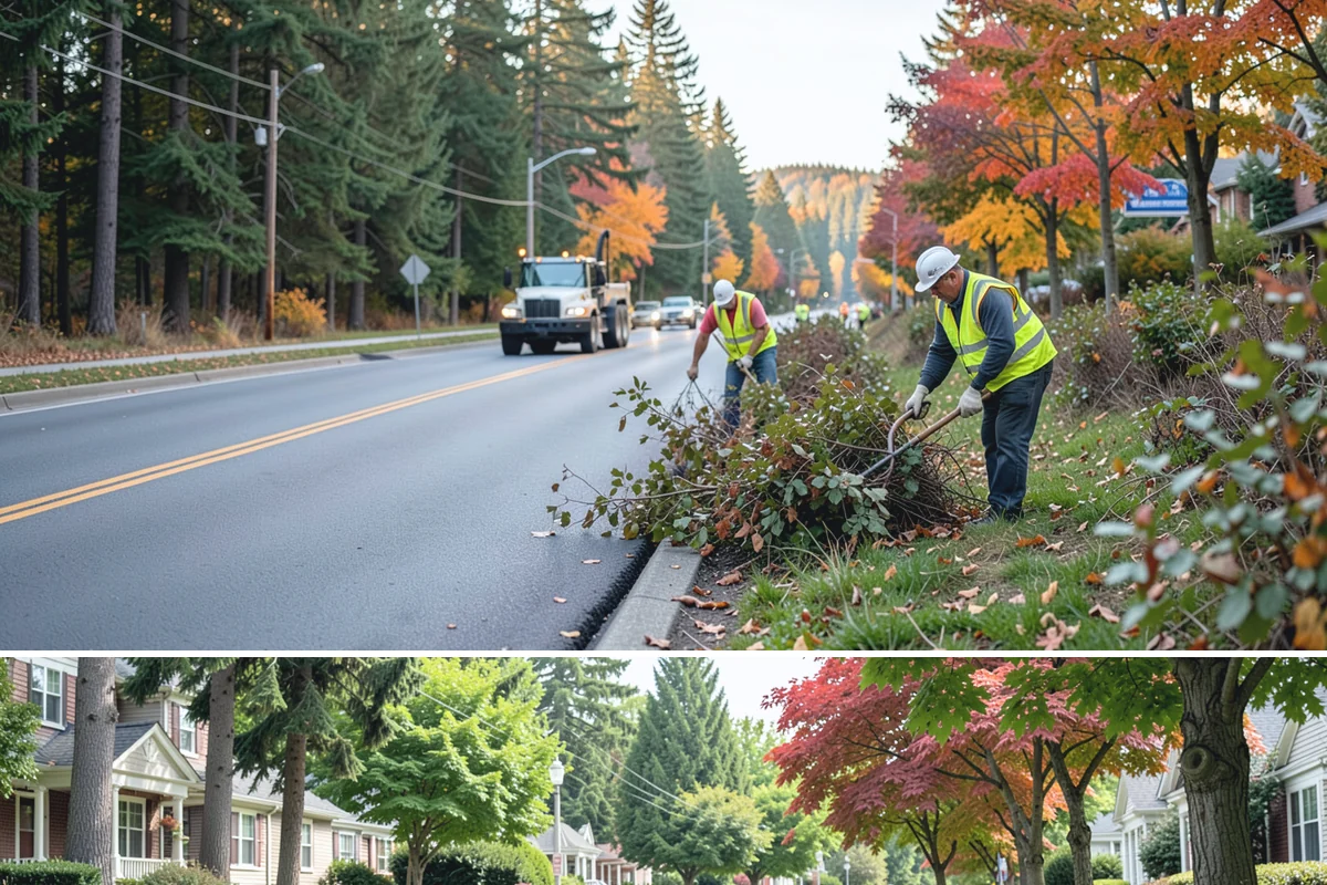 Aerial Lift Services in Beaux Arts Village, King County, WA - Elevated tree and lighting work is scheduled around wind conditions, which limit safe lift operation during storms.