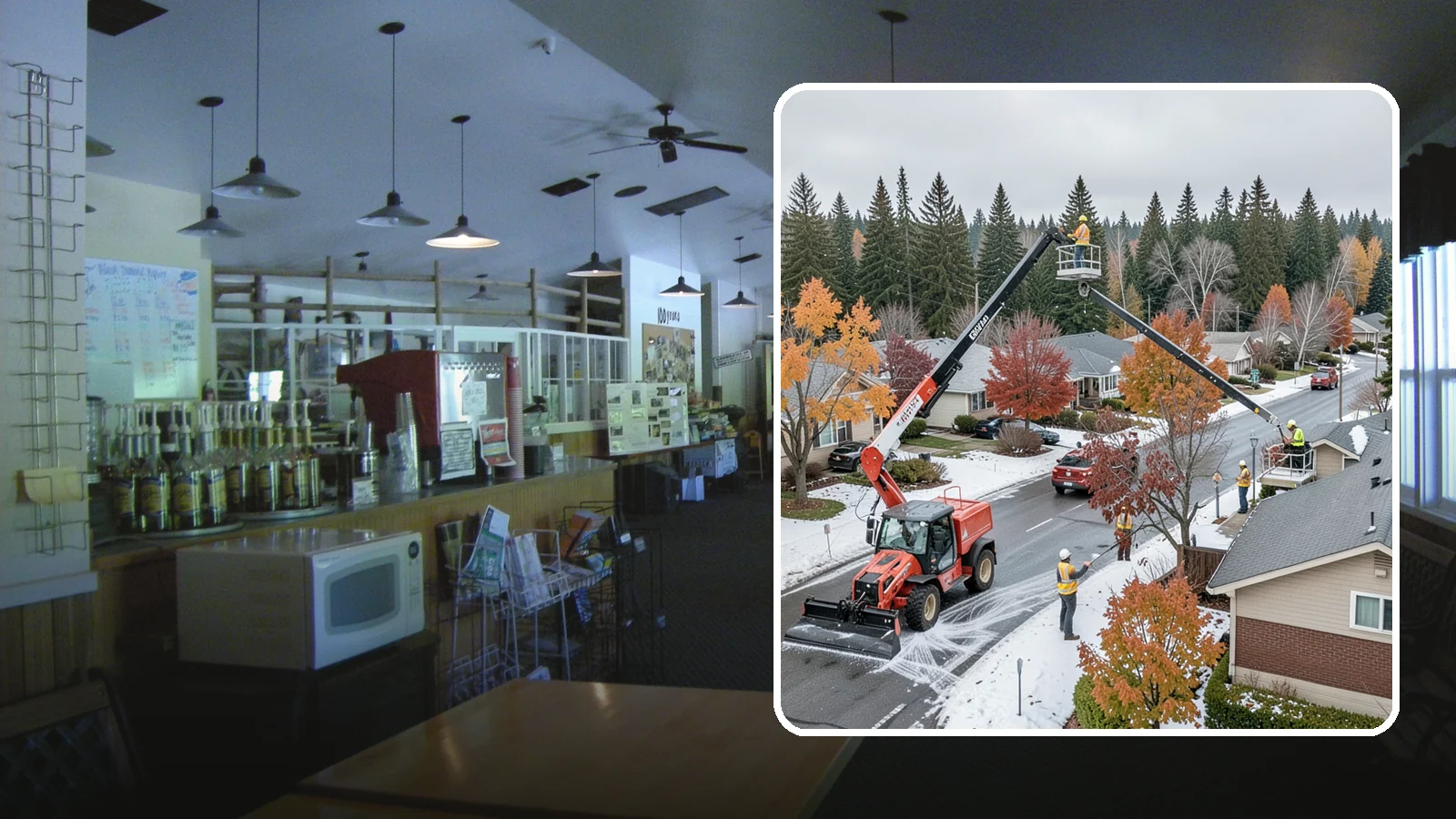 Aerial Lift Services in Black Diamond, King County, WA - Certified bucket-truck and aerial lift crews for elevated work on trees, lights, and structures.