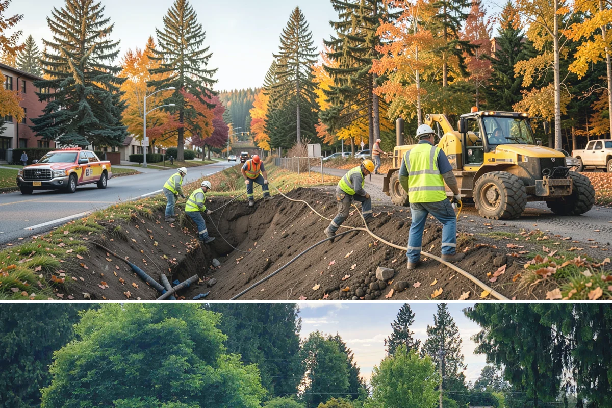 Aerial Lift Services in Bonney Lake, Pierce County, WA - Elevated tree and lighting work is scheduled around wind conditions, which limit safe lift operation during storms.