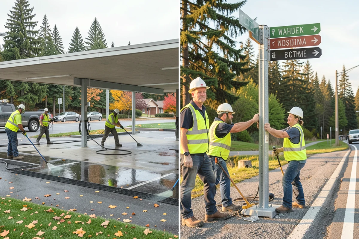 Aerial Lift Services in Burien, King County, WA - Assess the work height and access