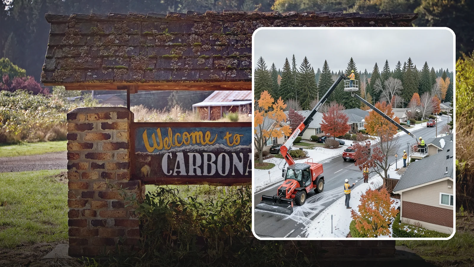 Aerial Lift Services in Carbonado, Pierce County, WA - Certified bucket-truck and aerial lift crews for elevated work on trees, lights, and structures.