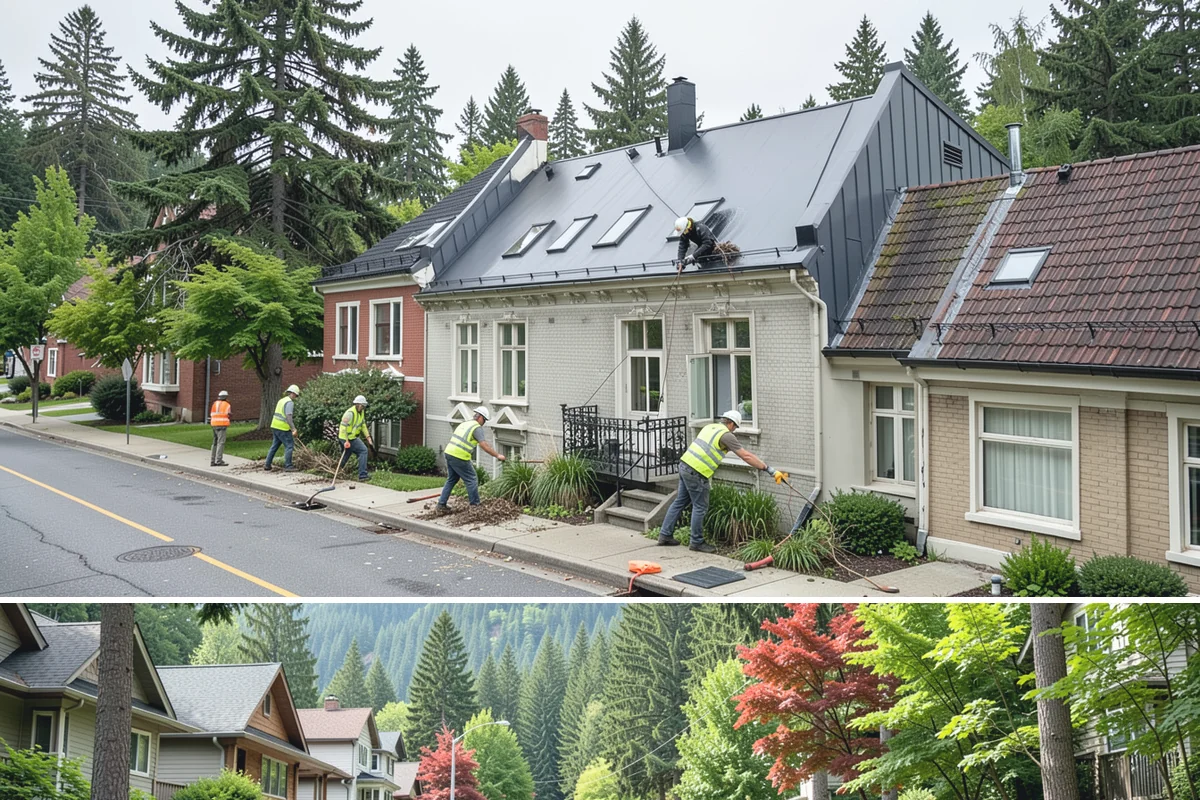 Aerial Lift Services in Darrington, Snohomish County, WA - Elevated tree and lighting work is scheduled around wind conditions, which limit safe lift operation during storms.