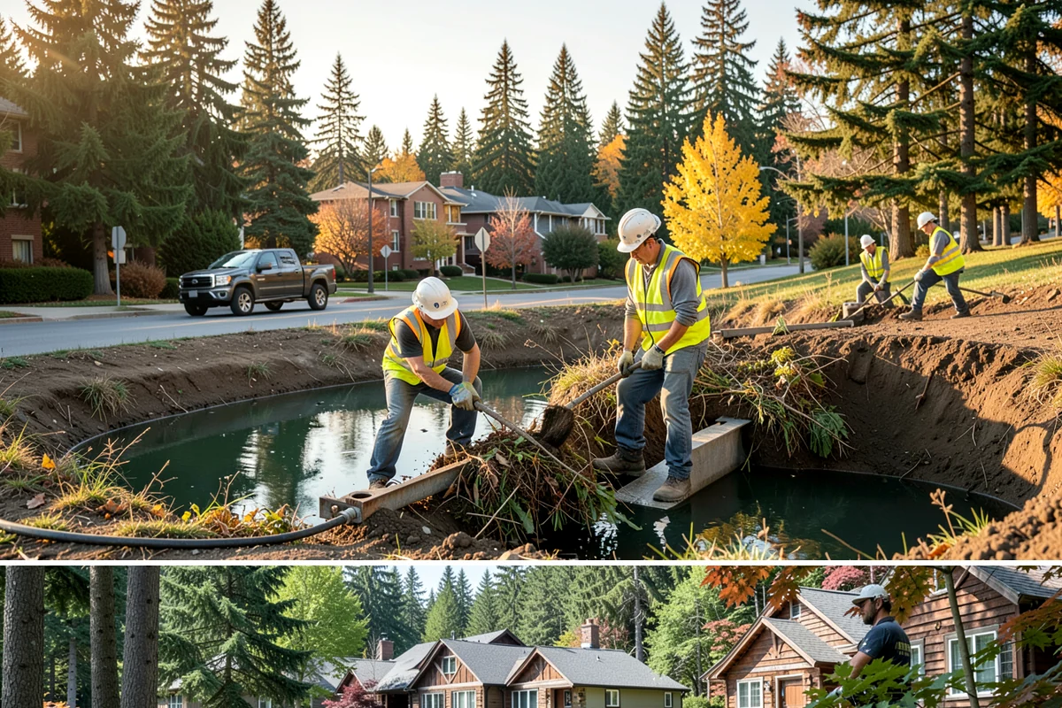 Aerial Lift Services in Edgewood, Pierce County, WA - Elevated tree and lighting work is scheduled around wind conditions, which limit safe lift operation during storms.