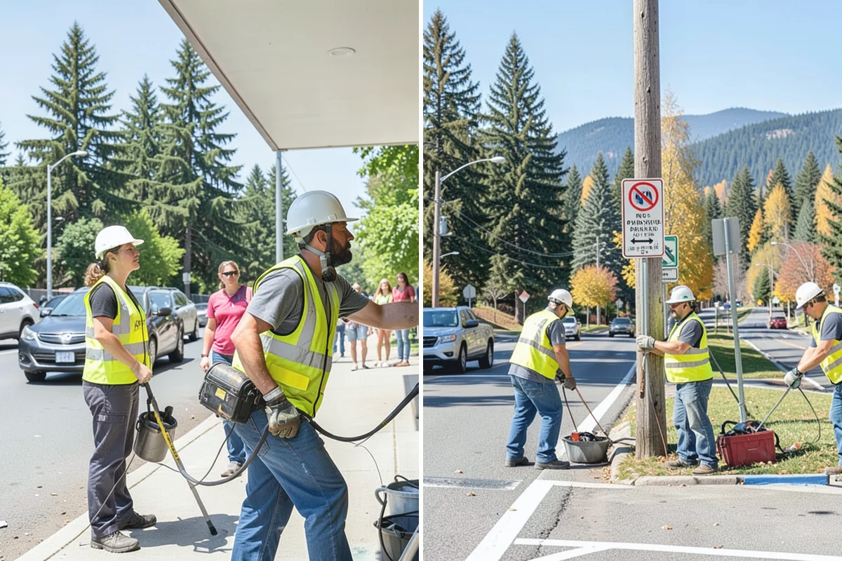 Aerial Lift Services in Granite Falls, Snohomish County, WA - Assess the work height and access