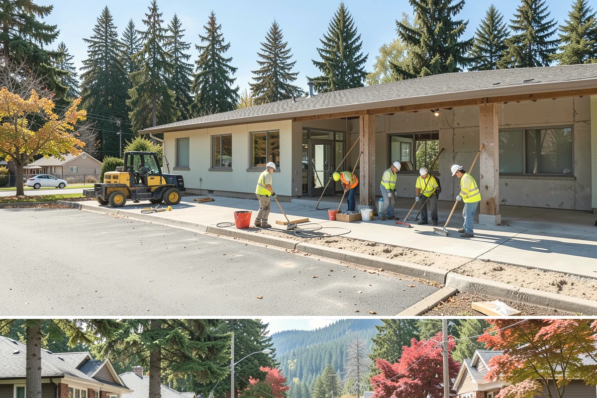Aerial Lift Services in Hunts Point, King County, WA - Elevated tree and lighting work is scheduled around wind conditions, which limit safe lift operation during storms.