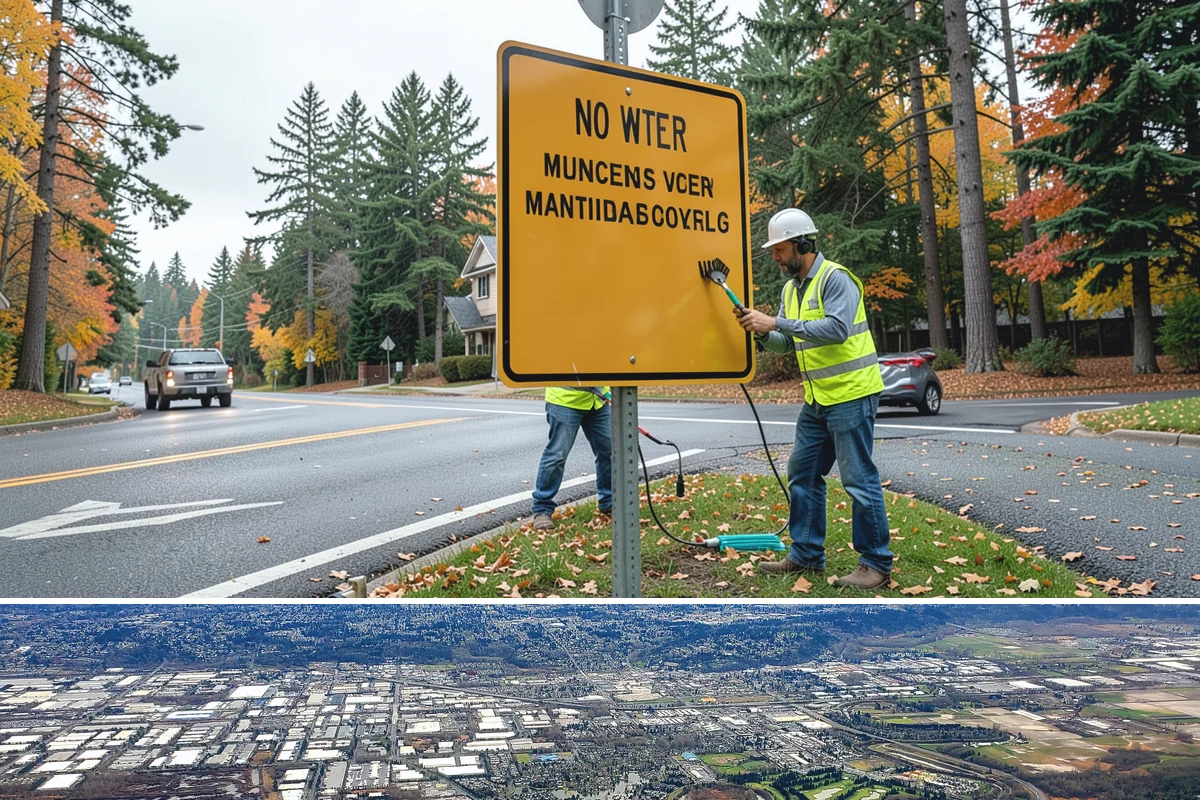 Aerial Lift Services in Kent, King County, WA - Elevated tree and lighting work is scheduled around wind conditions, which limit safe lift operation during storms.