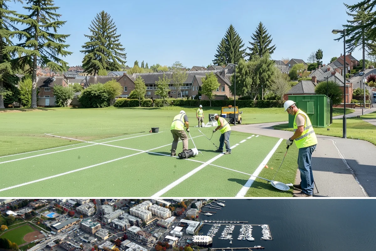Aerial Lift Services in Kirkland, King County, WA - Elevated tree and lighting work is scheduled around wind conditions, which limit safe lift operation during storms.