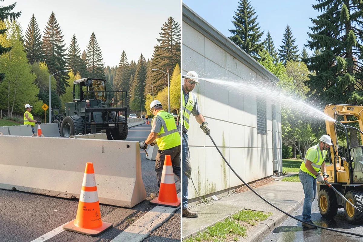 Aerial Lift Services in Medina, King County, WA - Assess the work height and access