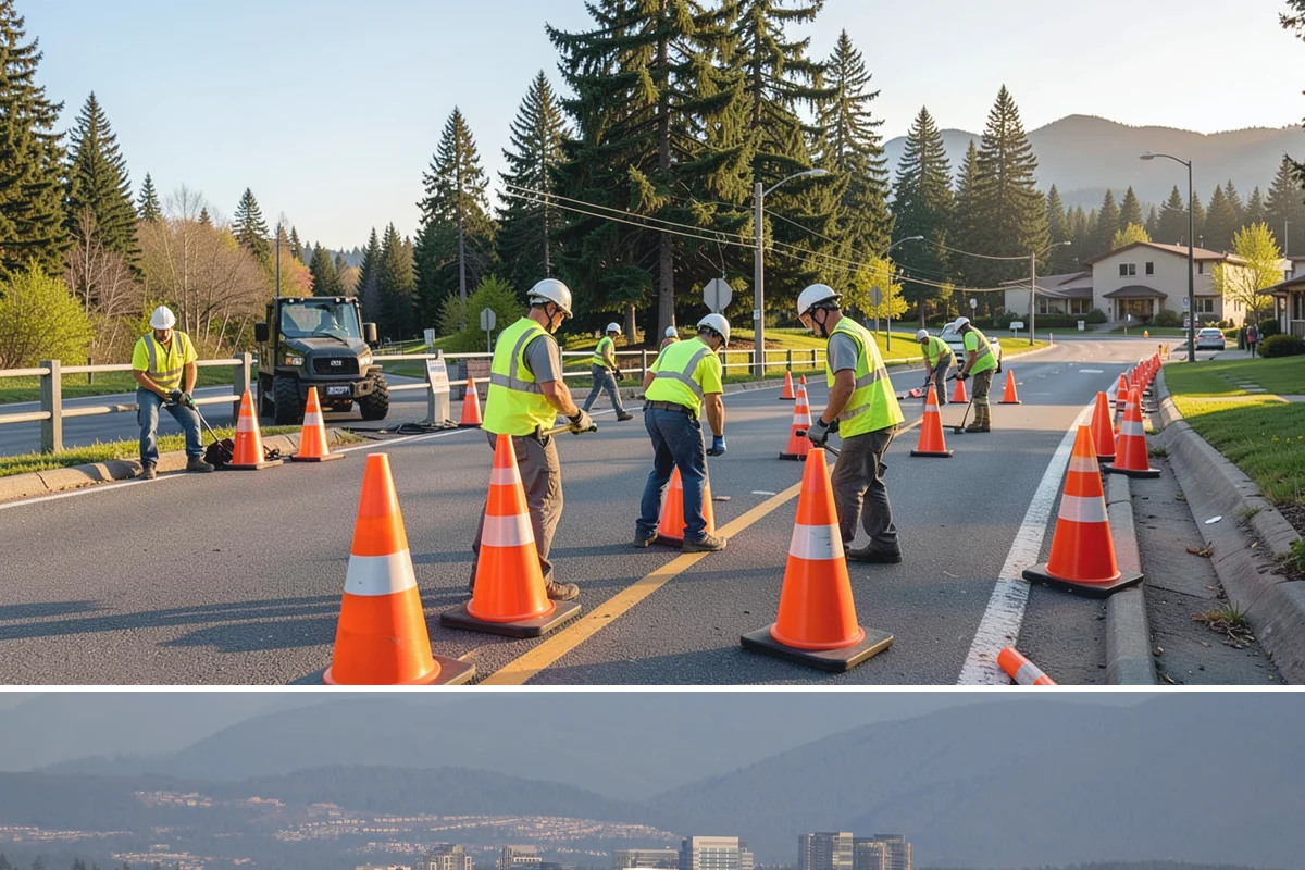 Aerial Lift Services in Medina, King County, WA - Elevated tree and lighting work is scheduled around wind conditions, which limit safe lift operation during storms.