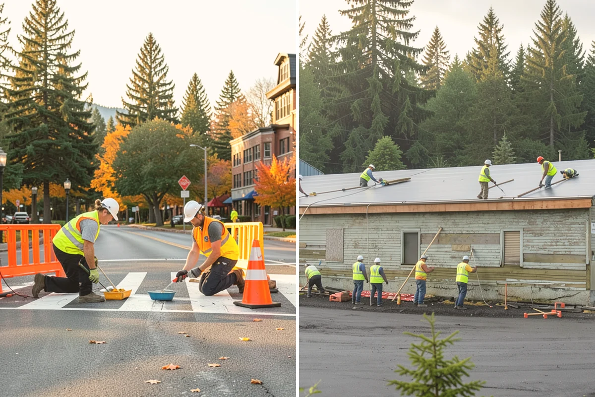 Aerial Lift Services in Newcastle, King County, WA - Assess the work height and access