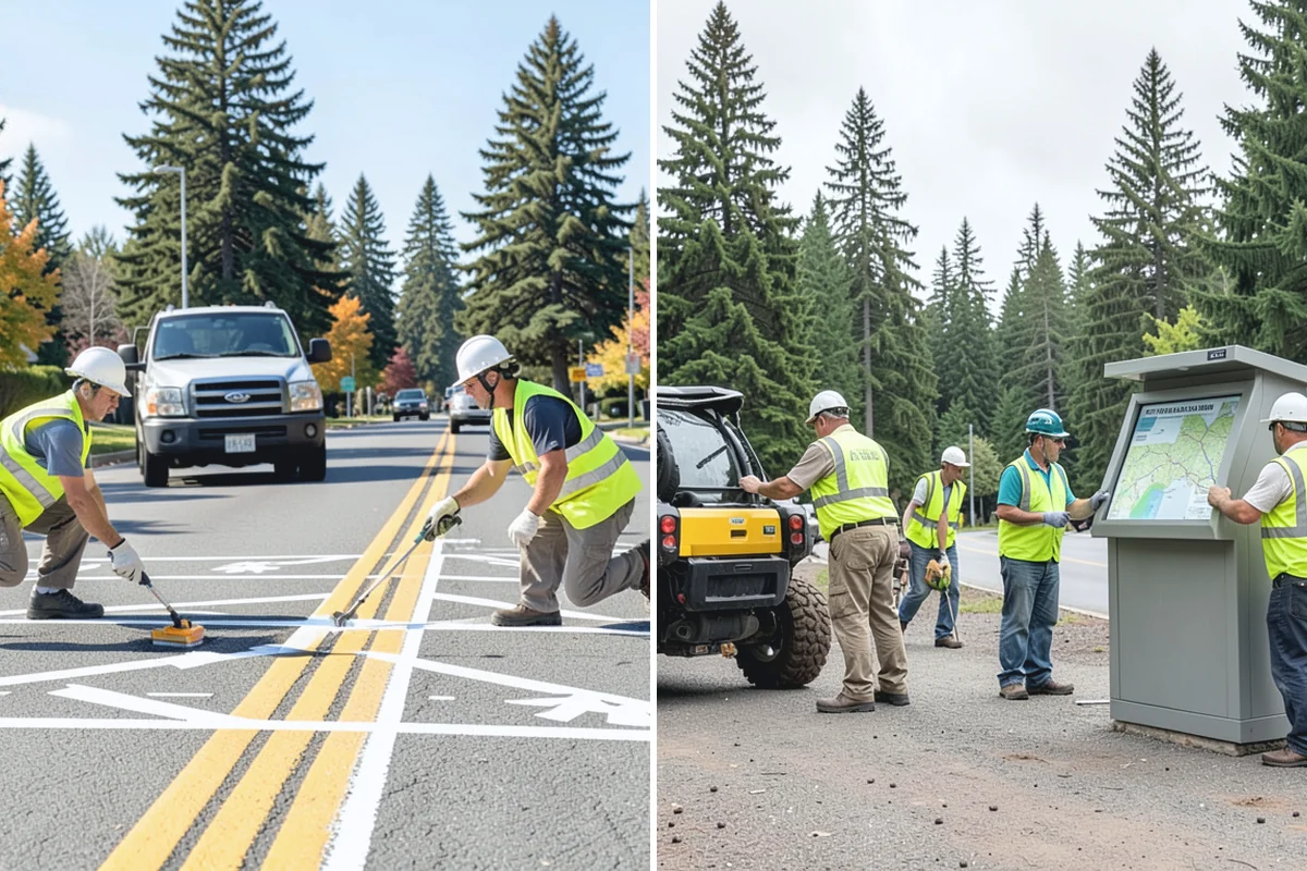 Aerial Lift Services in Roy, Pierce County, WA - Assess the work height and access