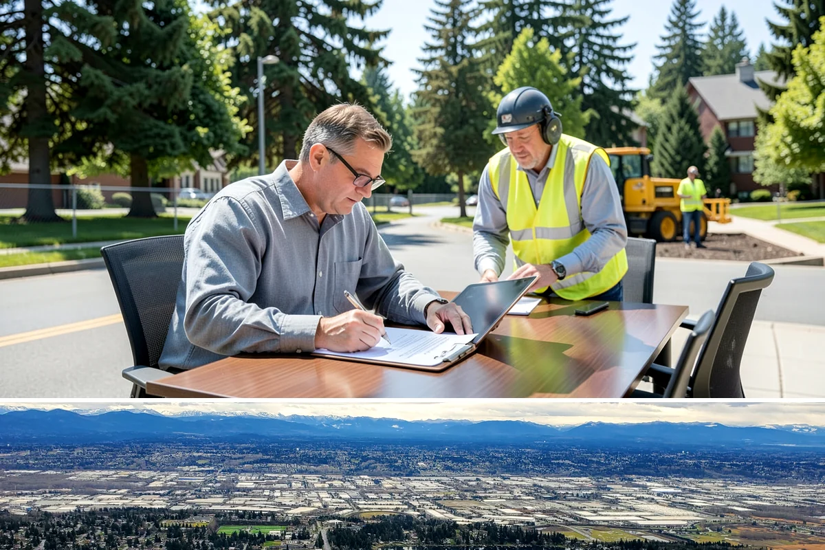 Aerial Lift Services in SeaTac, King County, WA - Elevated tree and lighting work is scheduled around wind conditions, which limit safe lift operation during storms.