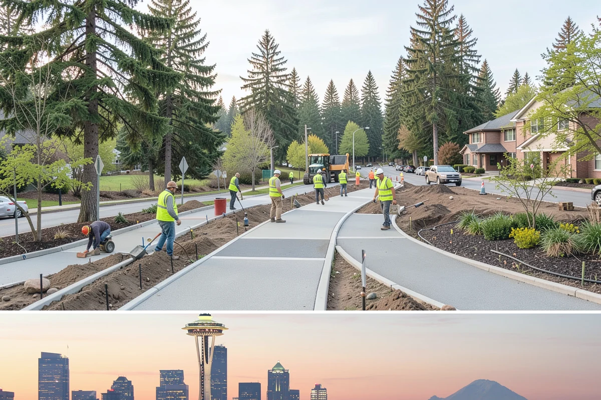Aerial Lift Services in Seattle, King County, WA - Elevated tree and lighting work is scheduled around wind conditions, which limit safe lift operation during storms.