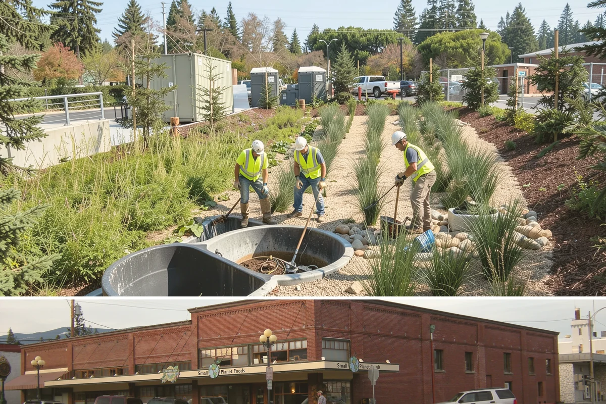 Aerial Lift Services in Sedro-Woolley, Skagit County, WA - Elevated tree and lighting work is scheduled around wind conditions, which limit safe lift operation during storms.
