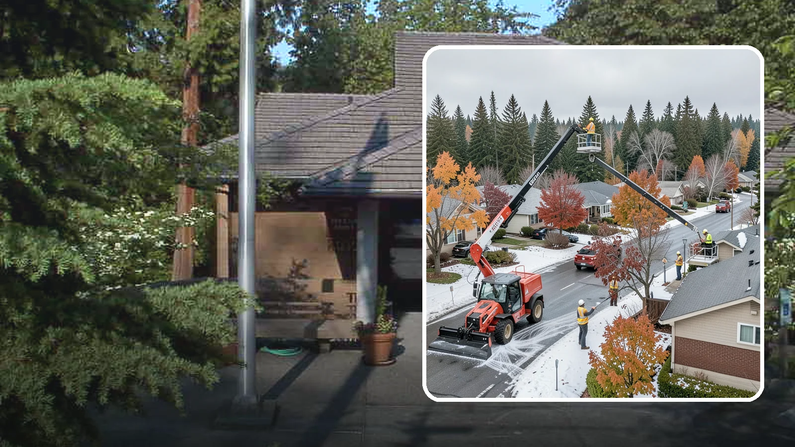 Aerial Lift Services in Yarrow Point, King County, WA - Certified bucket-truck and aerial lift crews for elevated work on trees, lights, and structures.