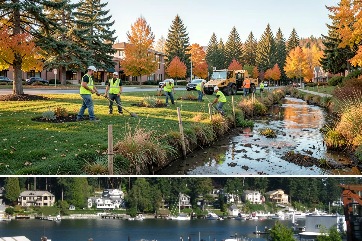 Animal Waste Removal in Gig Harbor, Pierce County, WA - Warmer, high-use spring and summer months typically require more frequent service.
