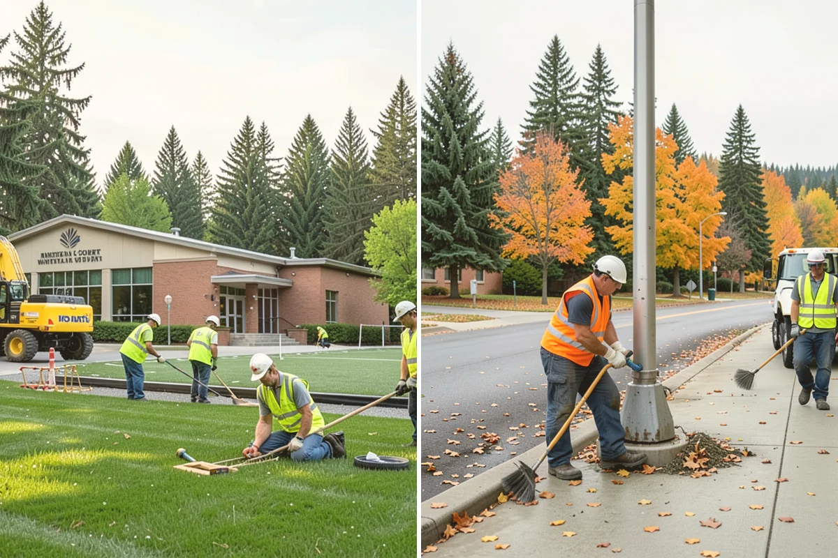 Animal Waste Removal in Kent, King County, WA - Collect waste from grounds and stations