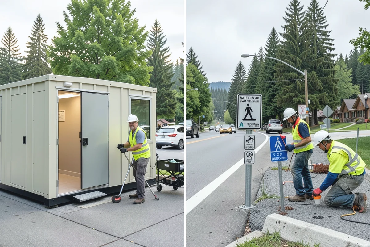Animal Waste Removal in Roy, Pierce County, WA - Collect waste from grounds and stations
