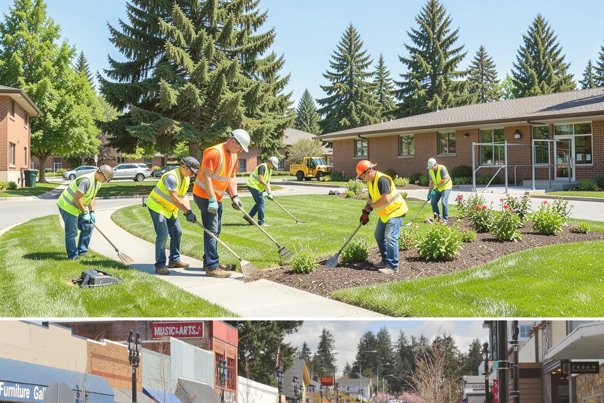 Annual Maintenance Agreements in Bothell, King County, WA - Service frequency within the agreement flexes up in the growing season and down through winter.