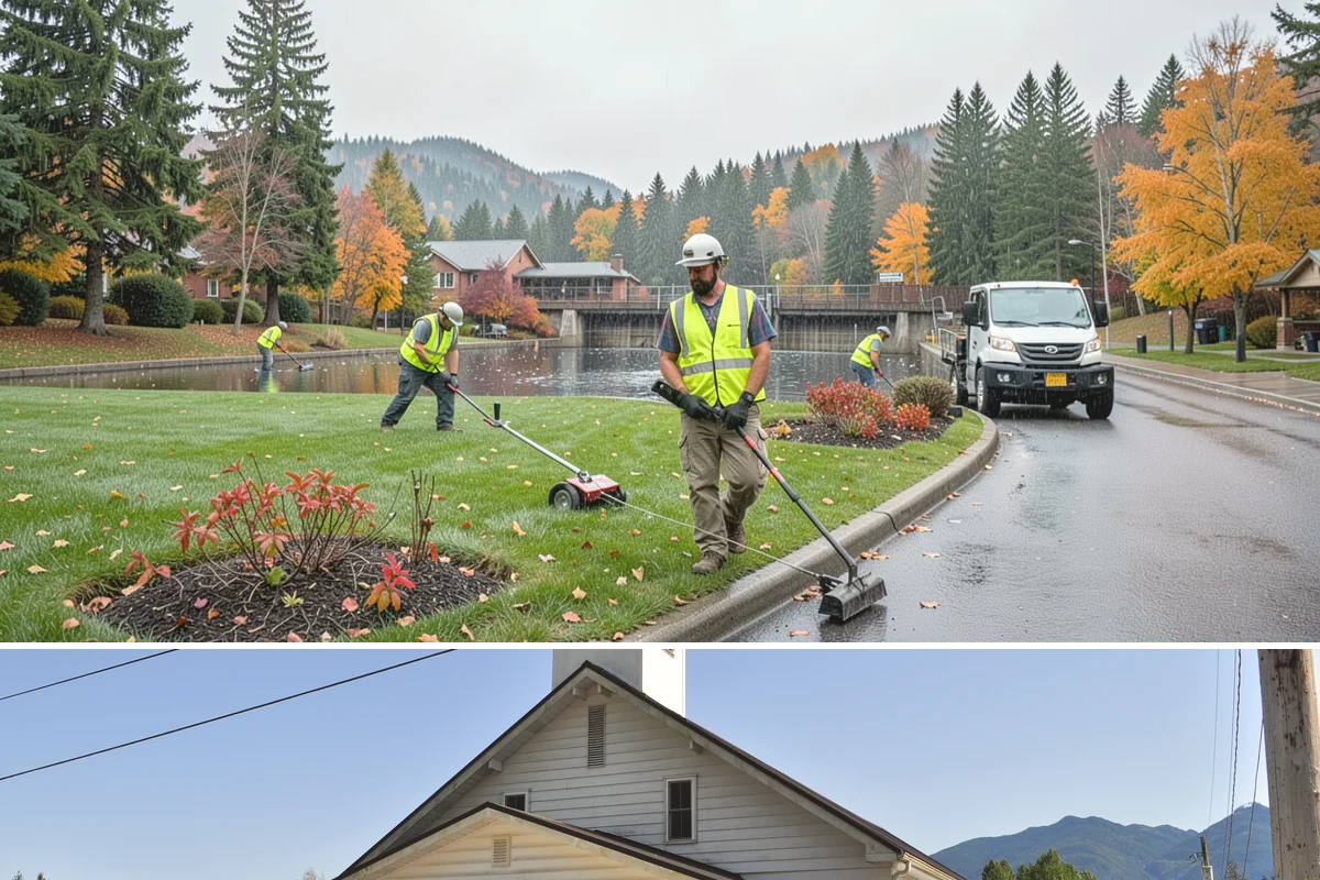 Annual Maintenance Agreements in Concrete, Skagit County, WA - Service frequency within the agreement flexes up in the growing season and down through winter.