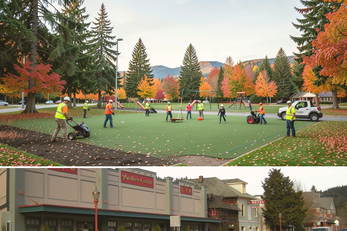 Annual Maintenance Agreements in Issaquah, King County, WA - Service frequency within the agreement flexes up in the growing season and down through winter.