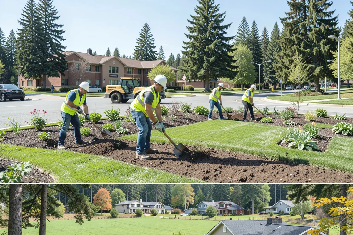 Annual Maintenance Agreements in Lyman, Skagit County, WA - Service frequency within the agreement flexes up in the growing season and down through winter.