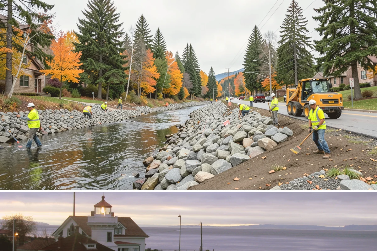 Annual Maintenance Agreements in Mukilteo, Snohomish County, WA - Service frequency within the agreement flexes up in the growing season and down through winter.