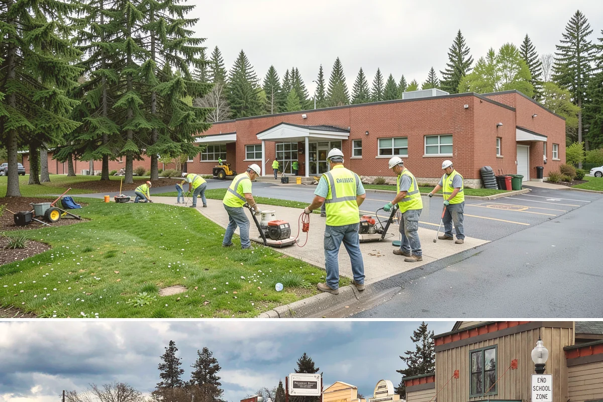 Annual Maintenance Agreements in Roy, Pierce County, WA - Service frequency within the agreement flexes up in the growing season and down through winter.
