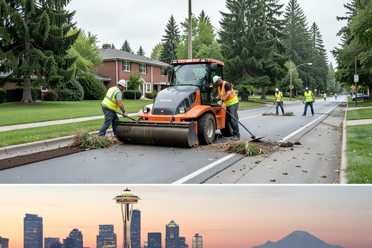Annual Maintenance Agreements in Seattle, King County, WA - Service frequency within the agreement flexes up in the growing season and down through winter.