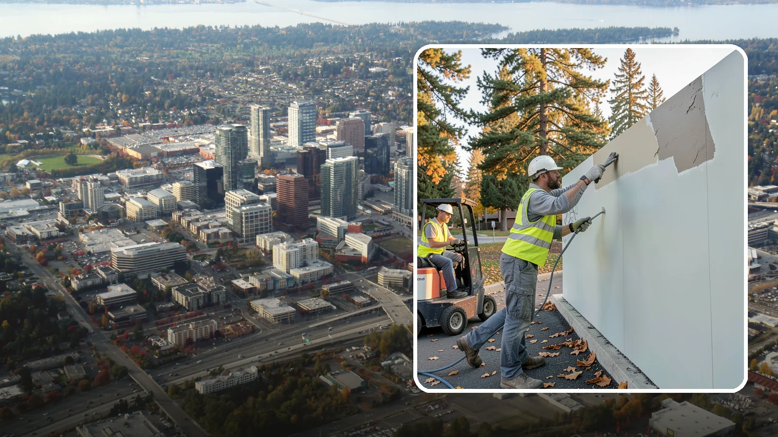Anti-Graffiti Coating in Bellevue, King County, WA - Application of protective sacrificial or permanent coatings so future tags wipe away without resurfacing.