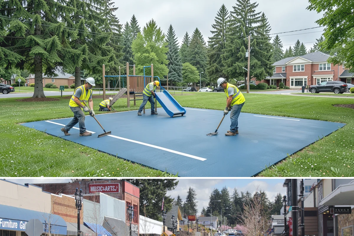 Anti-Graffiti Coating in Bothell, King County, WA - Coatings are best applied during dry, mild stretches from late spring through early fall when surfaces stay dry enough to cure.