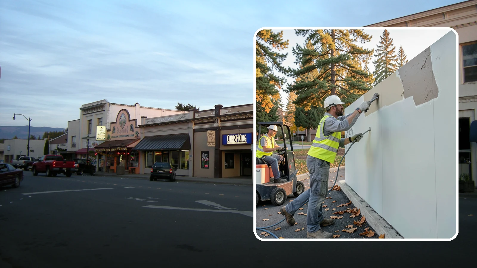Anti-Graffiti Coating in Burlington, Skagit County, WA - Application of protective sacrificial or permanent coatings so future tags wipe away without resurfacing.