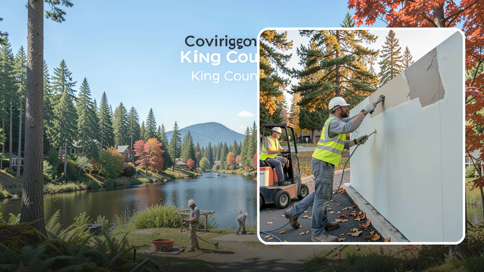 Anti-Graffiti Coating in Covington, King County, WA - Application of protective sacrificial or permanent coatings so future tags wipe away without resurfacing.