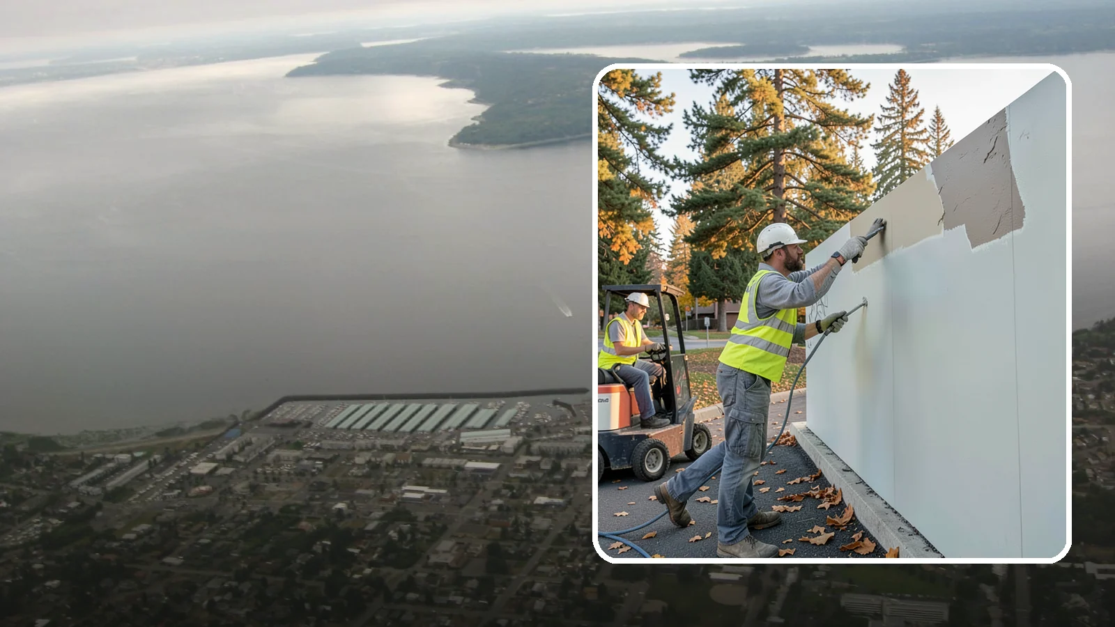 Anti-Graffiti Coating in Des Moines, King County, WA - Application of protective sacrificial or permanent coatings so future tags wipe away without resurfacing.