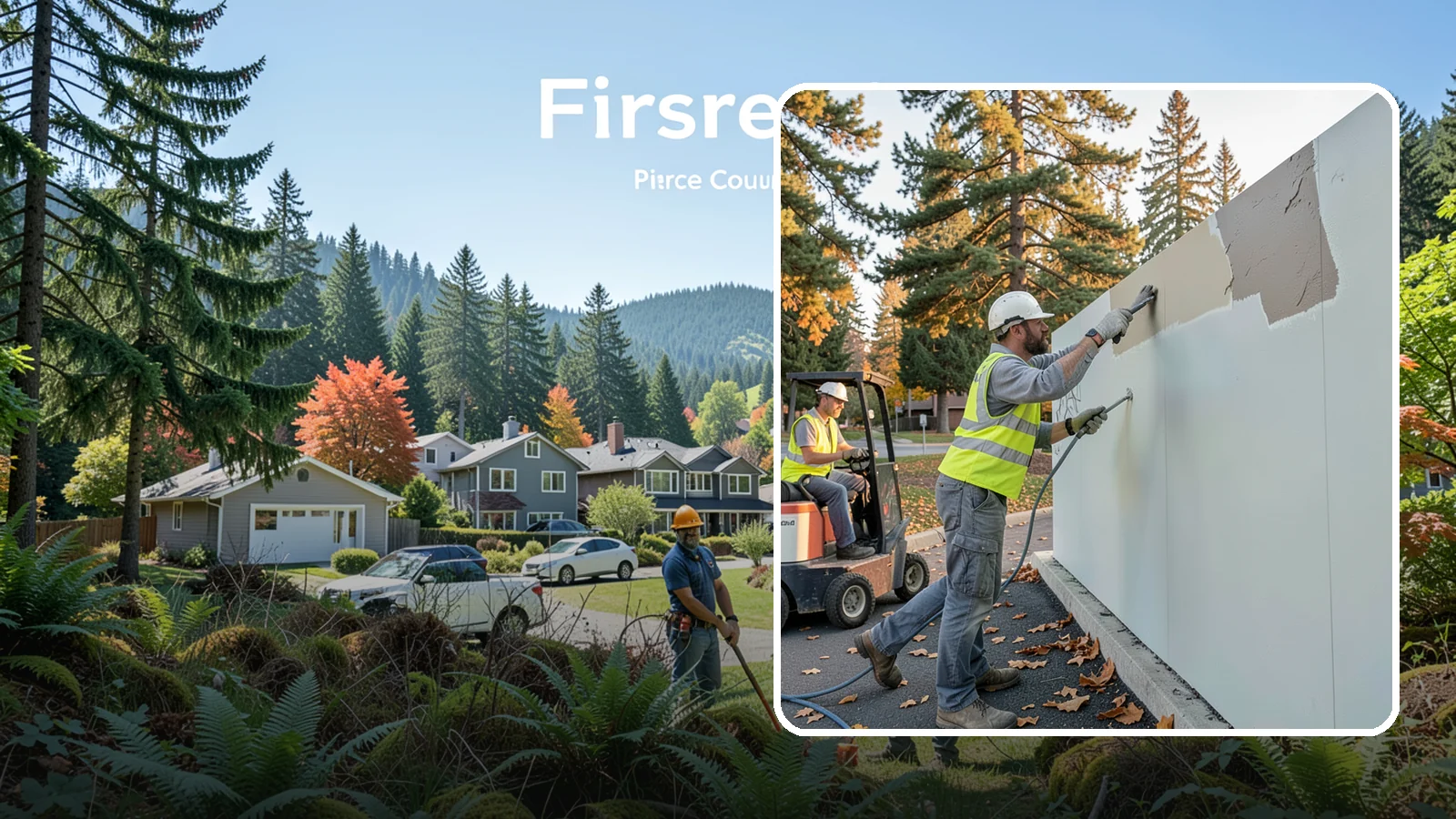 Anti-Graffiti Coating in Fircrest, Pierce County, WA - Application of protective sacrificial or permanent coatings so future tags wipe away without resurfacing.