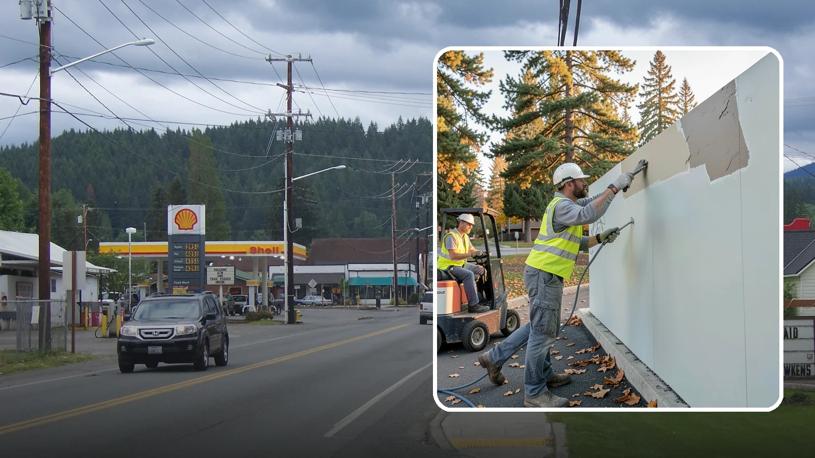 Anti-Graffiti Coating in Granite Falls, Snohomish County, WA - Application of protective sacrificial or permanent coatings so future tags wipe away without resurfacing.
