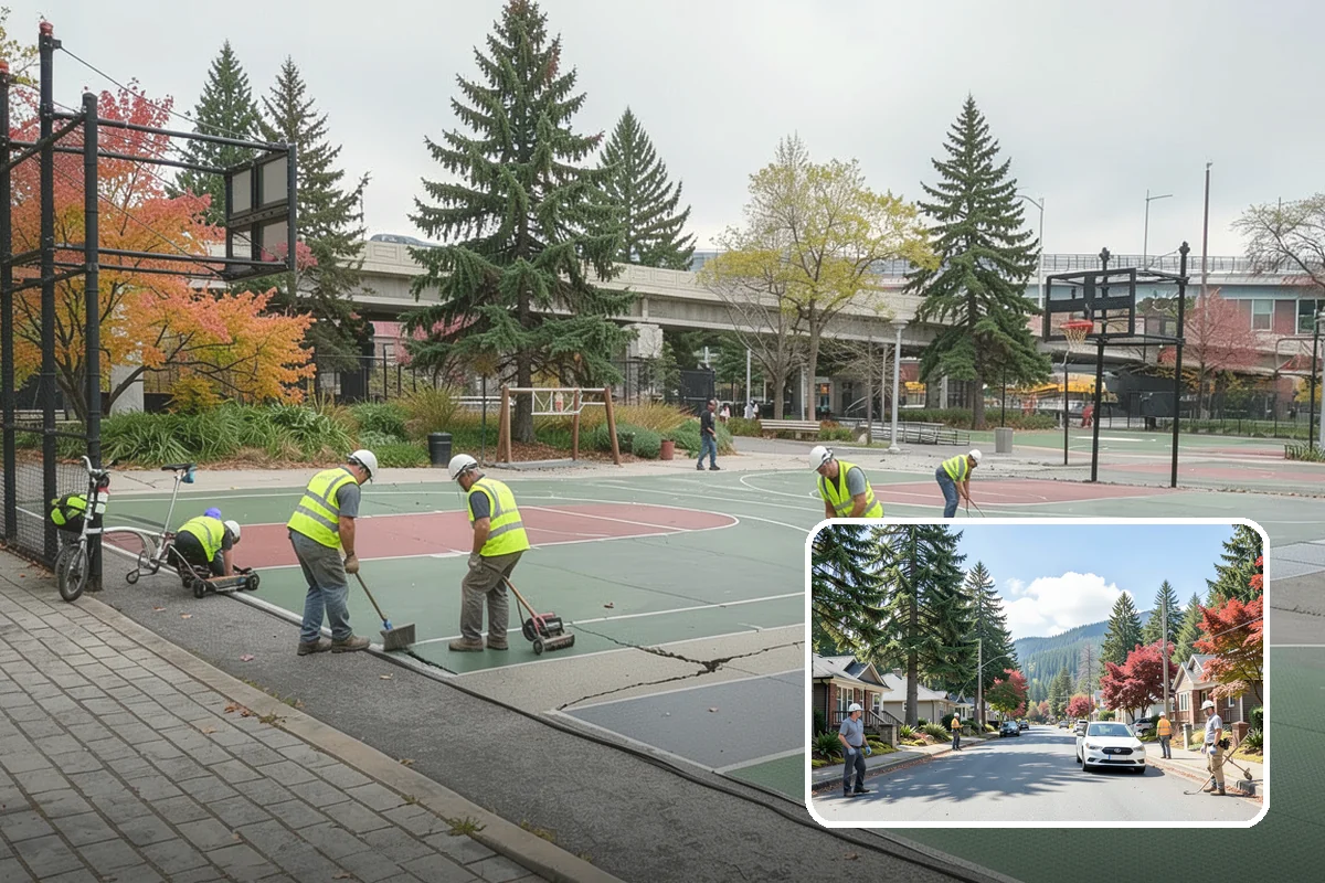 Anti-Graffiti Coating in Hunts Point, King County, WA - Dramatically faster future removals with no repainting