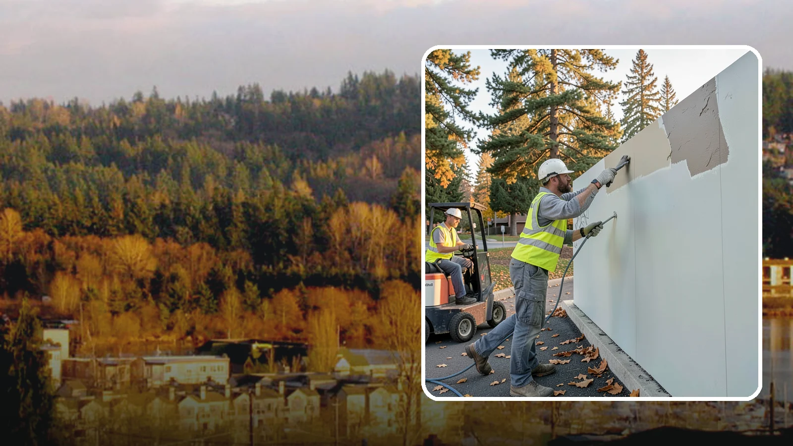 Anti-Graffiti Coating in Kenmore, King County, WA - Application of protective sacrificial or permanent coatings so future tags wipe away without resurfacing.