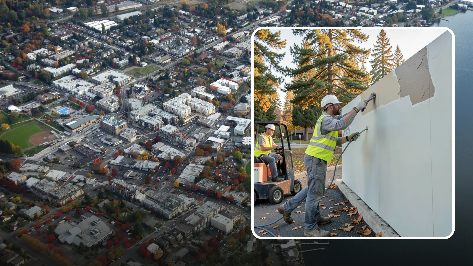 Anti-Graffiti Coating in Kirkland, King County, WA - Application of protective sacrificial or permanent coatings so future tags wipe away without resurfacing.