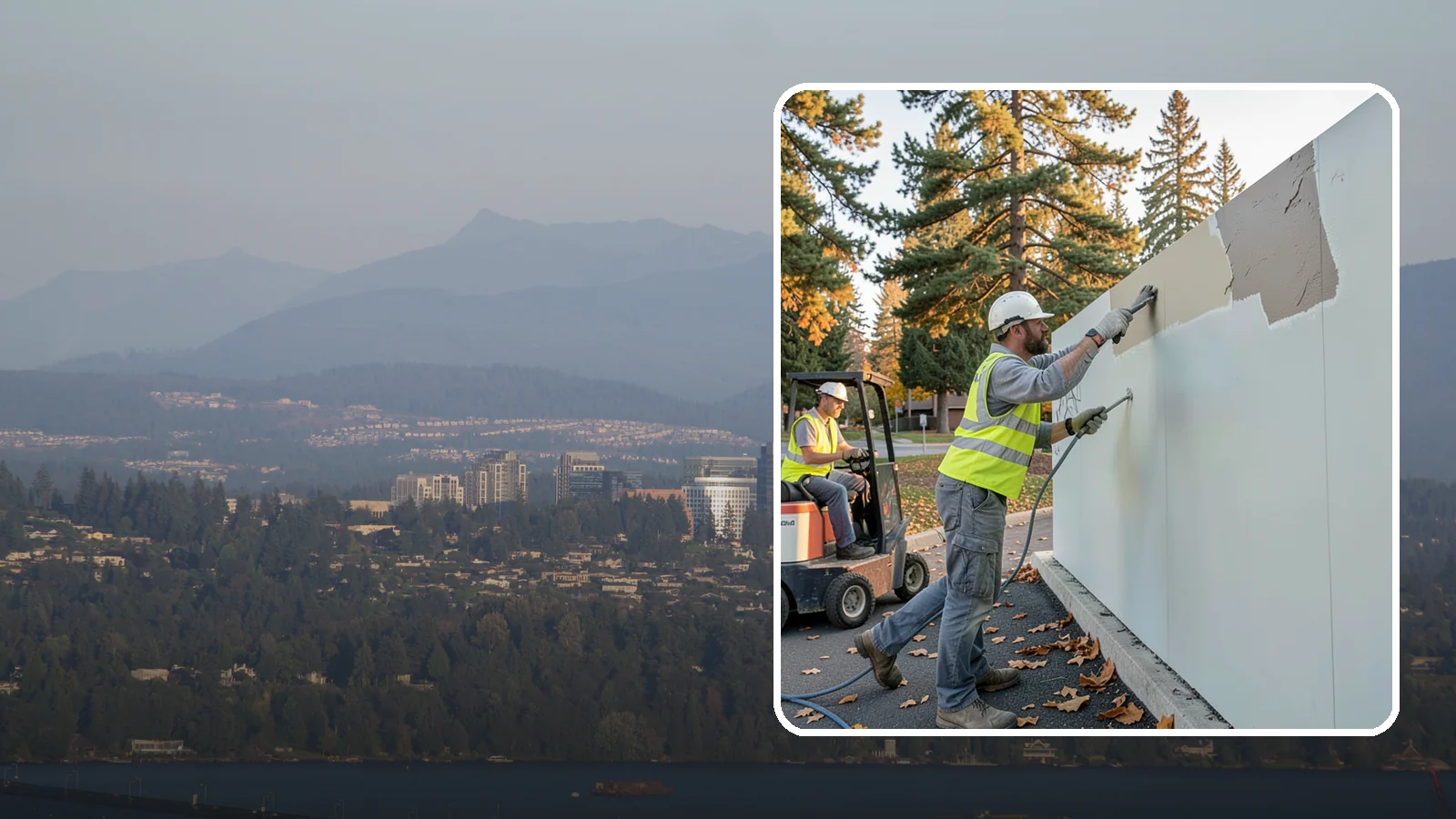 Anti-Graffiti Coating in Medina, King County, WA - Application of protective sacrificial or permanent coatings so future tags wipe away without resurfacing.